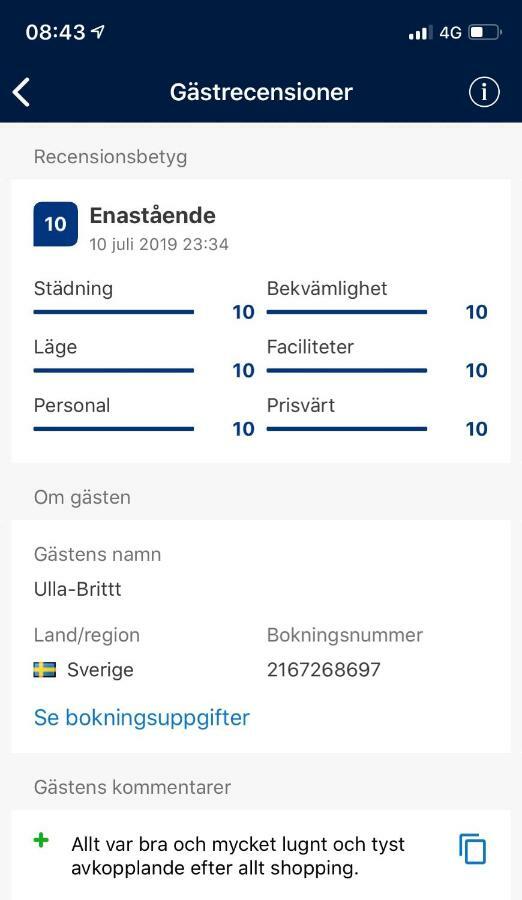 Vid Gekas Ullared Boende B&B Exteriér fotografie